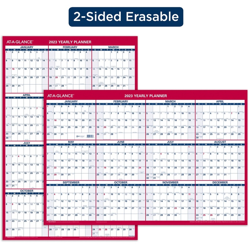 At-A-Glance Reversible Wall Calendar – AAGPM2628