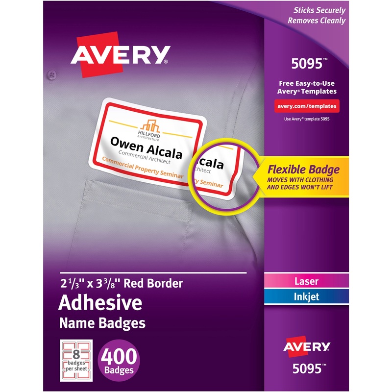 Avery Name Badge Label – AVE5095