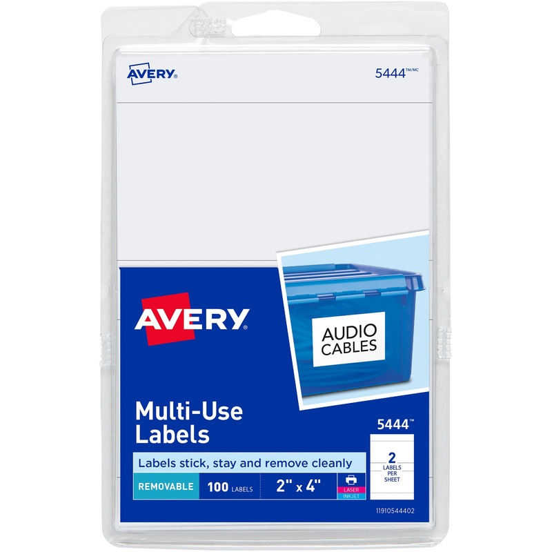 Avery Removable ID Labels – AVE05444