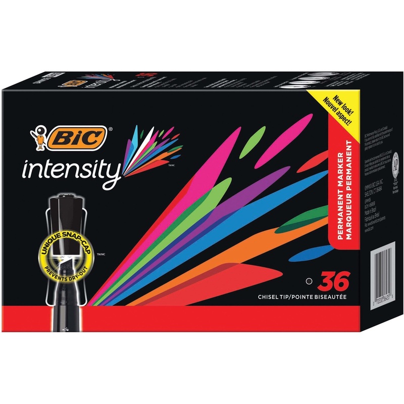 BIC Intensity Permanent Markers – BICGPMM36BK