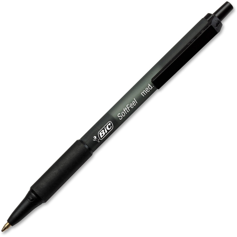 BIC SoftFeel Retractable Ball Pens – BICSCSM361BK