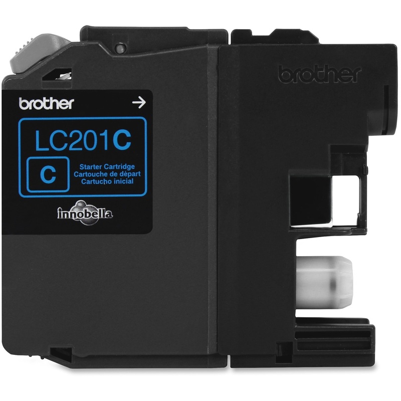 Brother Genuine Innobella LC201C Cyan Ink Cartridge – BRTLC201C