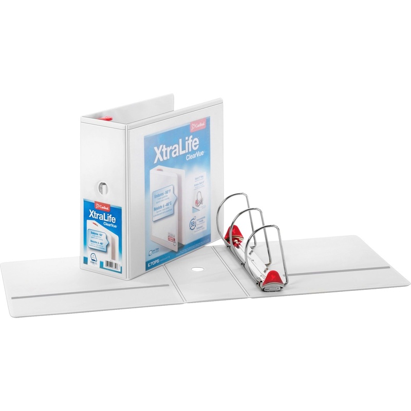 Cardinal Xtralife ClearVue Locking Slant-D Binders – CRD26350