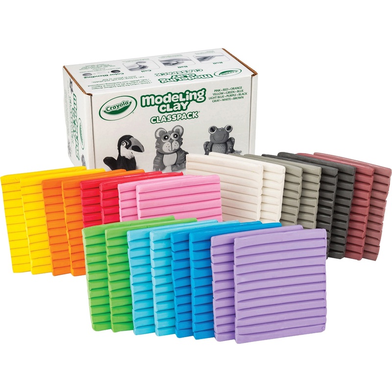 Crayola 12-Color Modeling Clay Classpack – CYO230288