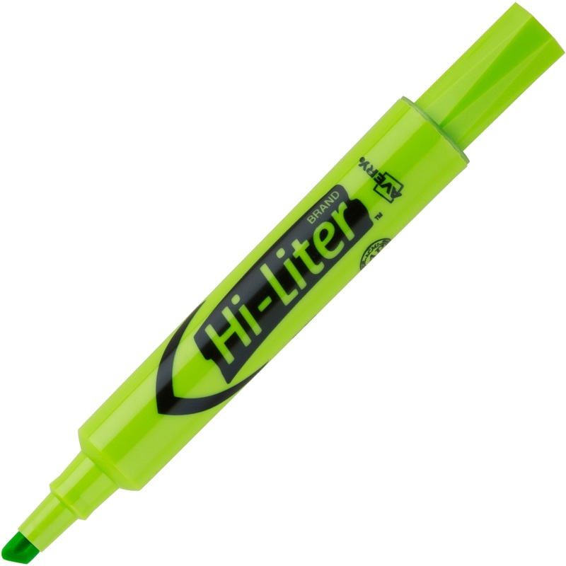 Avery Desk-Style, Fluorescent Green, 1 Count (24020) – AVE24020