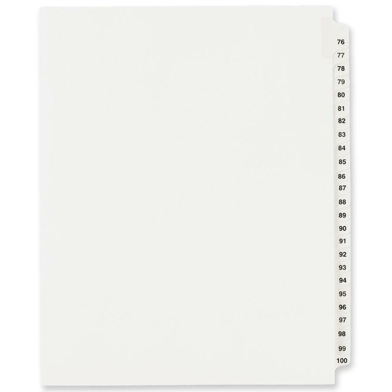 Avery Standard Collated Legal Exhibit Divider Sets – Avery Style – AVE01333