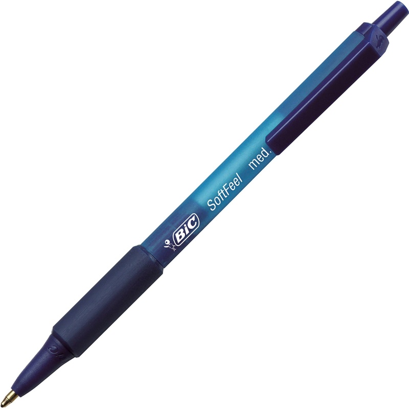 BIC SoftFeel Retractable Ball Pens – BICSCSM11BE