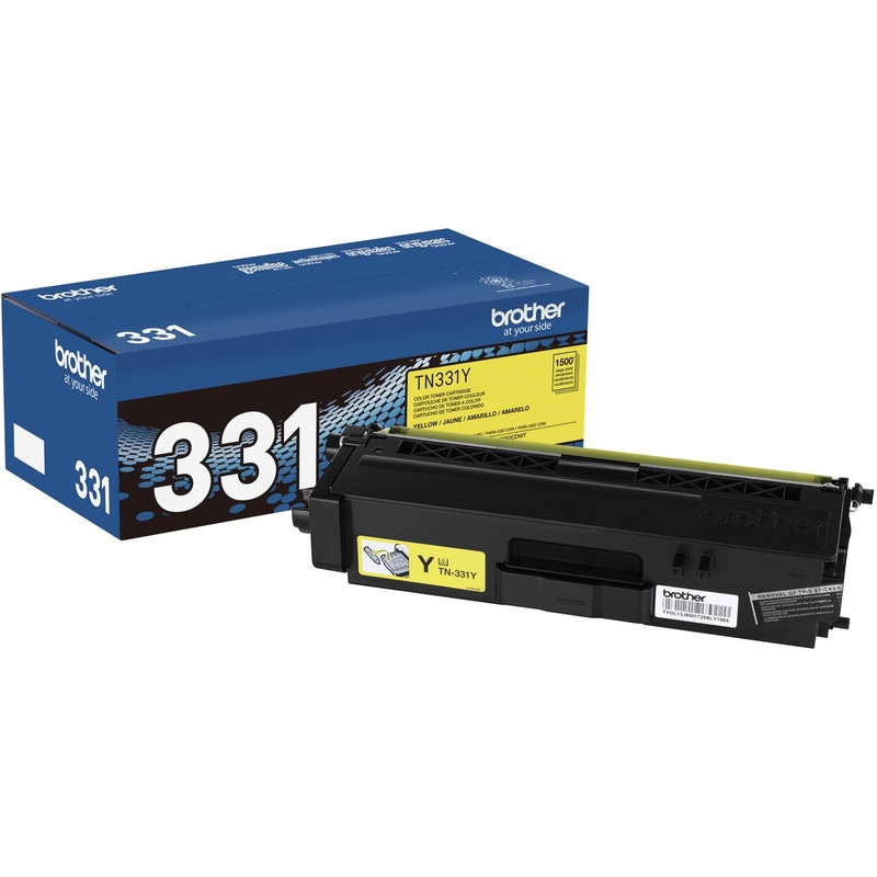 Brother Genuine TN331Y Yellow Toner Cartridge – BRTTN331Y