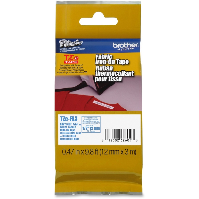 Brother TZeFA3 Ptouch Iron-On Tape – BRTTZEFA3