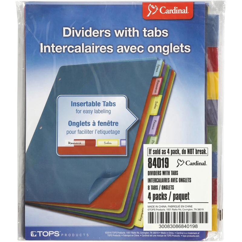 Cardinal Extra-tough Poly Dividers – CRD84019