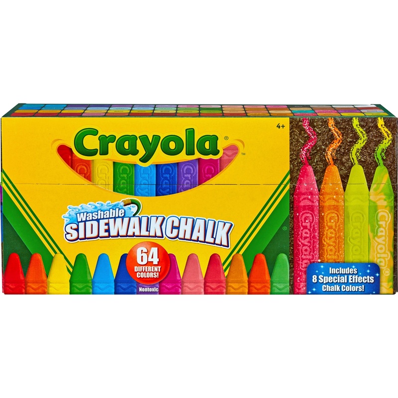 Crayola Washable Sidewalk Chalk – CYO512064