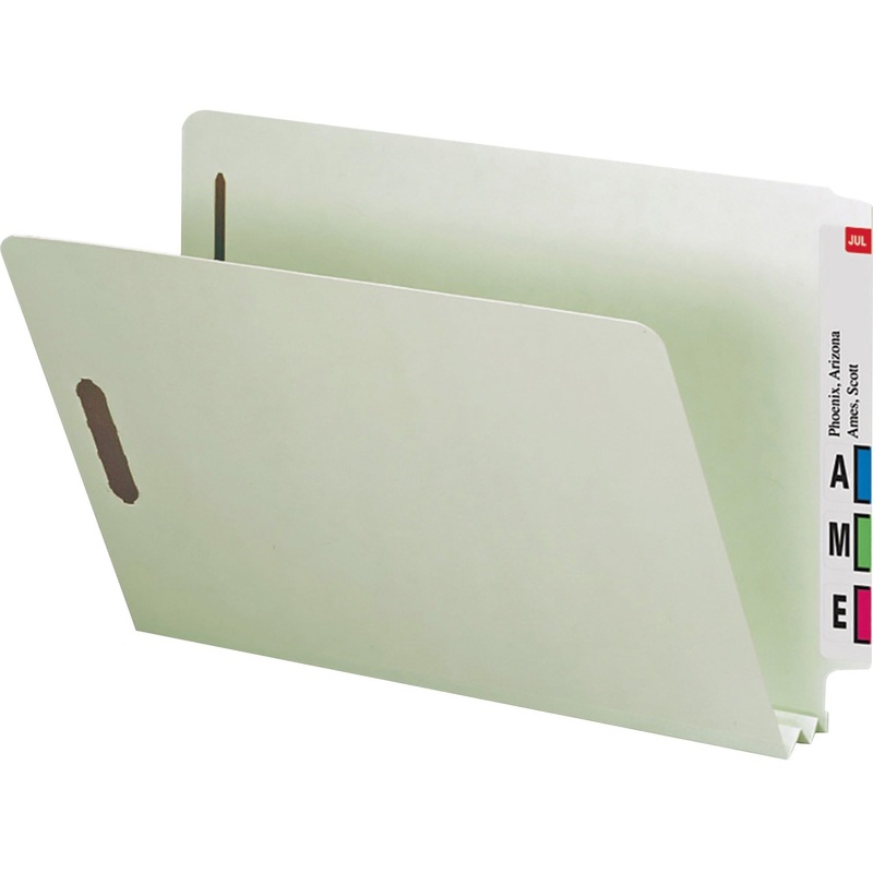 Smead Straight Tab Cut Legal Recycled Top Tab File Folder – SMD29210