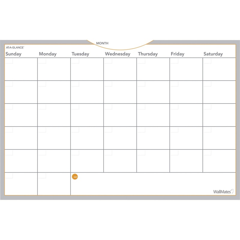 At-A-Glance WallMates Monthly Planning Surface – AAGAW602028