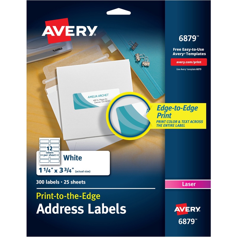 Avery Print-to-the-Edge Shipping Labels – AVE6879