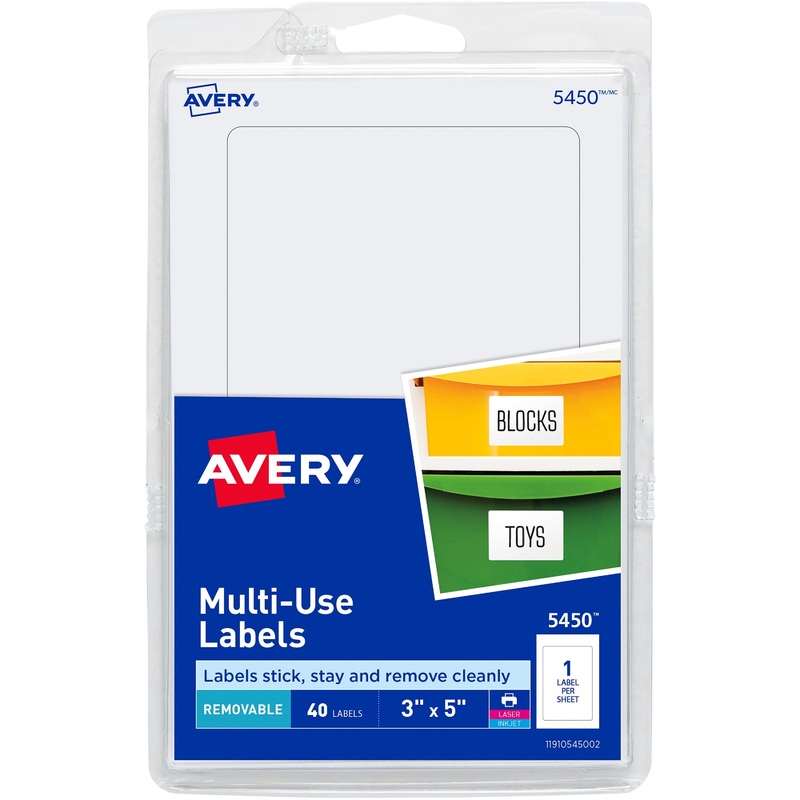 Avery Removable ID Labels – AVE05450