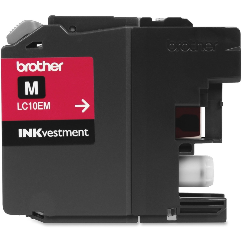 Brother Genuine LC10EM INKvestment Super High Yield Magenta Ink Cartridge – BRTLC10EM