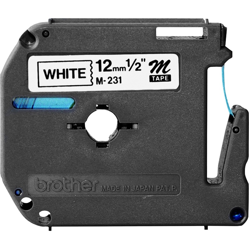 Brother P-touch Nonlaminated M Series Tape Cartridge – BRTM231