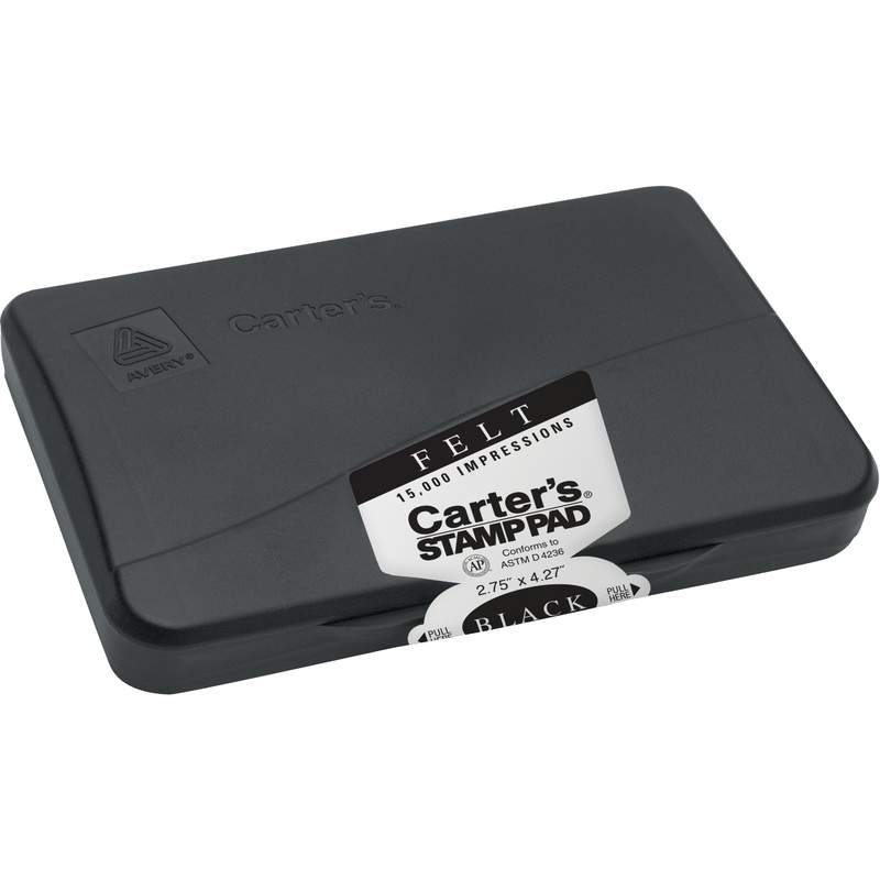 Carter’s Reinkable Felt Stamp Pads – AVE21081