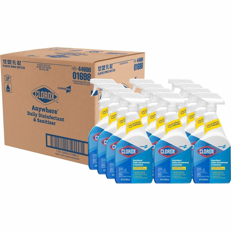CloroxPro Anywhere Daily Disinfectant and Sanitizer – CLO01698CT
