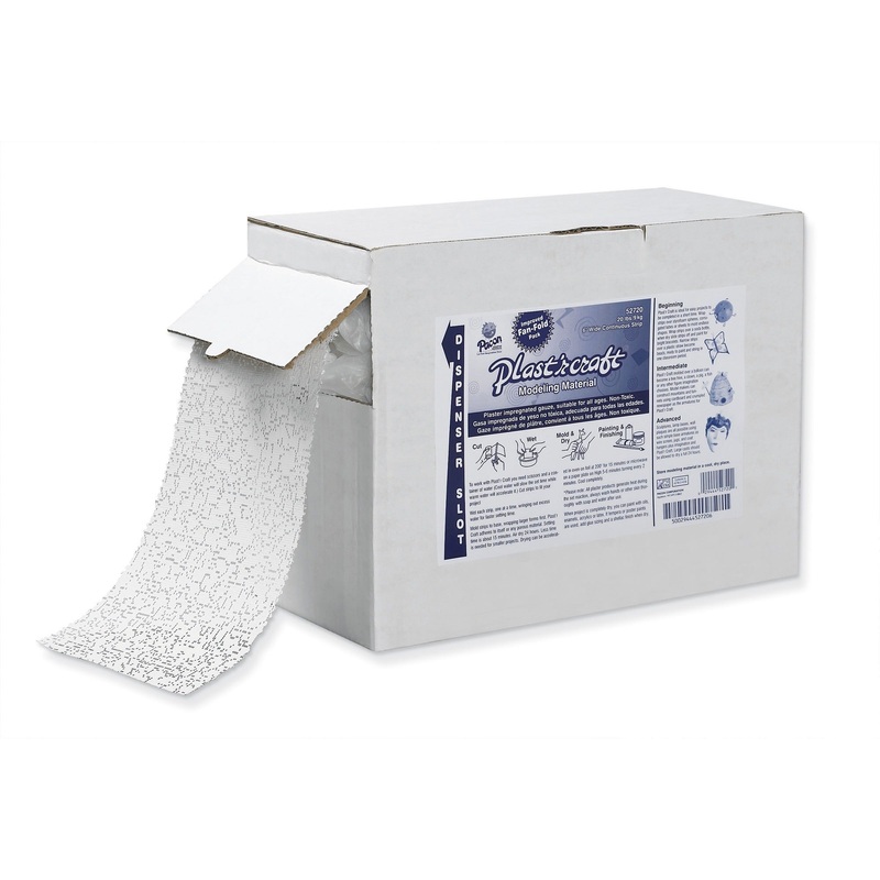 Creativity Street Plast’r Craft Nontoxic Plaster Craft Strips – PAC52720