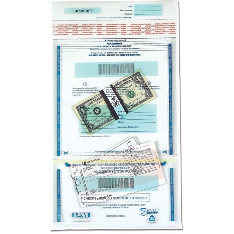 ICONEX 6.0 mil Plastic Disposable Deposit Bags – ICX94190071