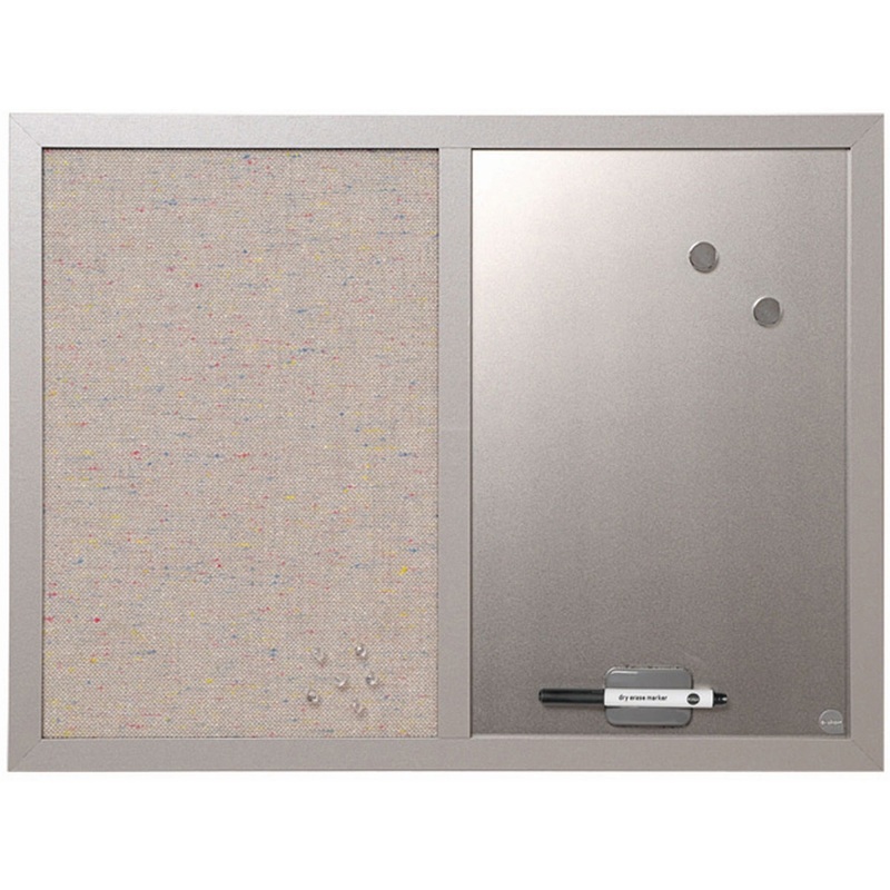 MasterVision MV Fabric/Dry-erase Bulletin Board – BVCMX04331608