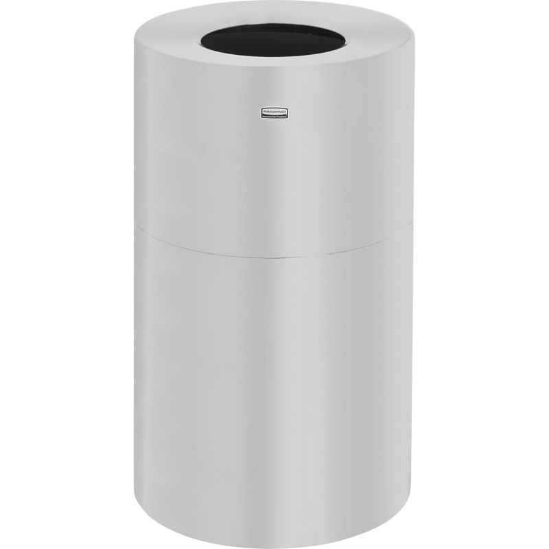 Rubbermaid Commercial Atrium Open Top Waste Container – RCPAOT35SANL