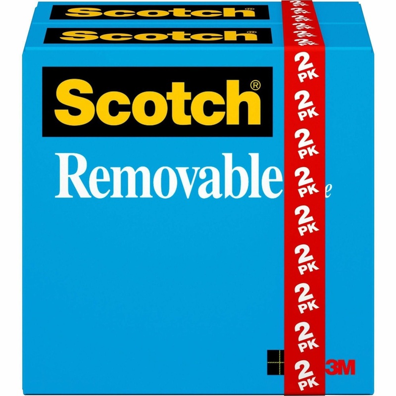 Scotch 3/4W Removable Tape – MMM8112PK