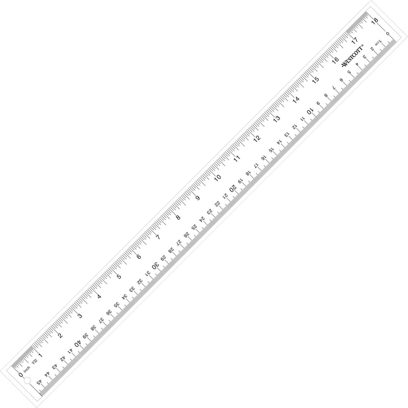 Westcott See-Through Acrylic Rulers – ACM10564