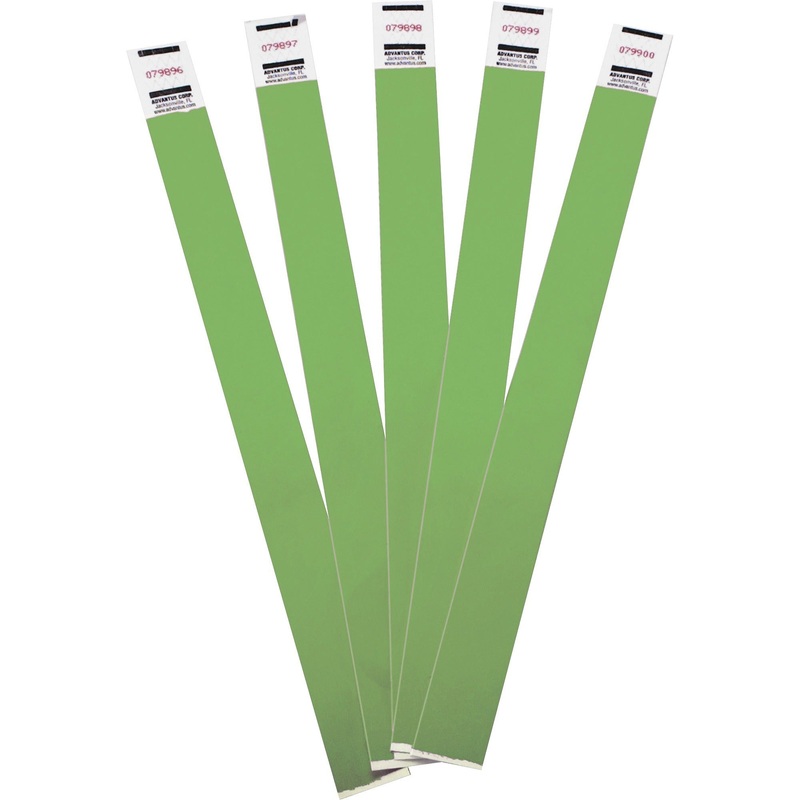Advantus Tyvek Wristbands – AVT75443