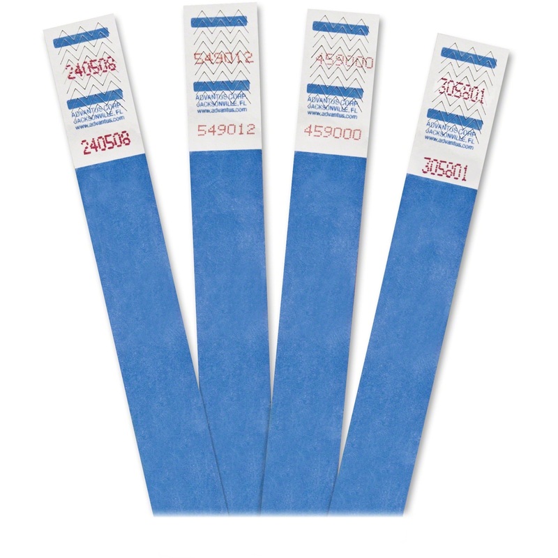 Advantus Tyvek Wristbands – AVT75513