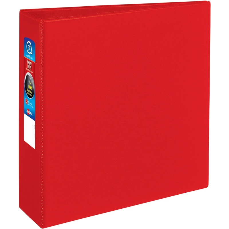 Avery Heavy-Duty Red 3 Binder (79583) – AVE79583