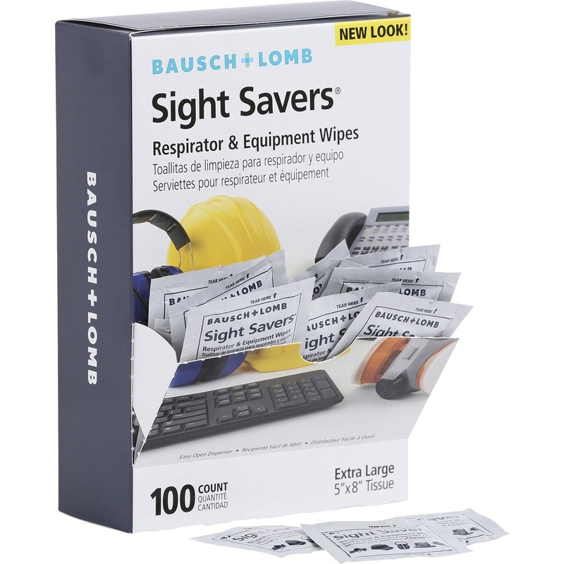 Bausch + Lomb Sight Savers XL Equipment Wipes – BAL8595