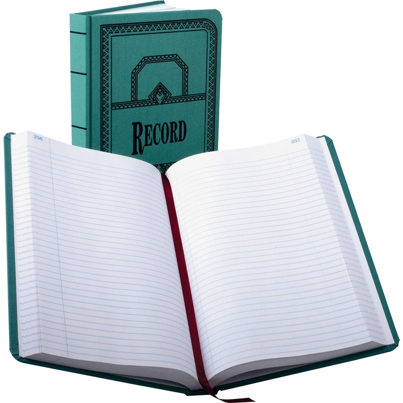 Boorum & Pease Boorum 66 Series Blue Canvas Record Books – BOR66500R