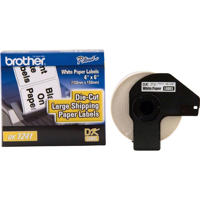 Brother DK1241 – Large Shipping White Paper Labels – BRTDK1241