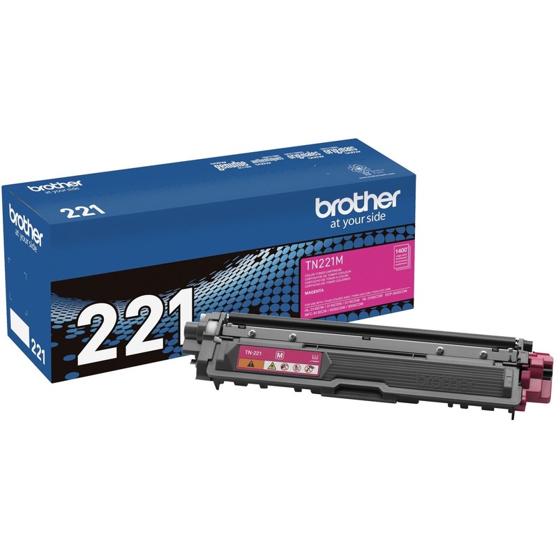 Brother Genuine TN221M Magenta Toner Cartridge – BRTTN221M