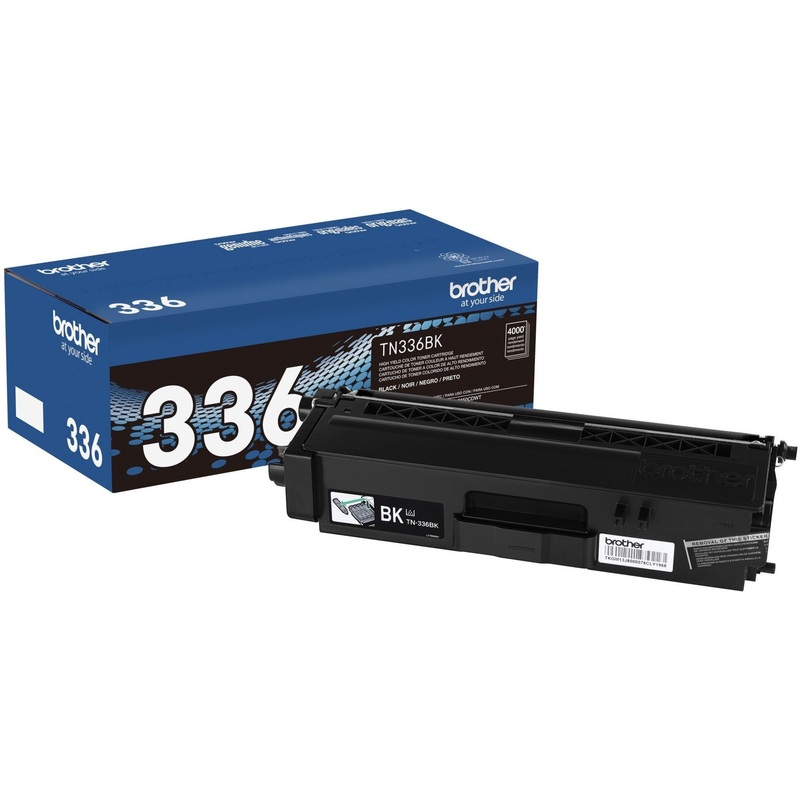 Brother Genuine TN336BK High Yield Black Toner Cartridge – BRTTN336BK