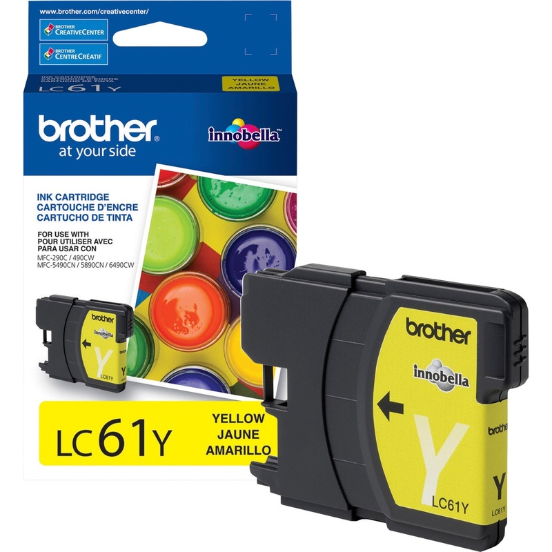 Brother LC61Y Original Ink Cartridge – BRTLC61Y