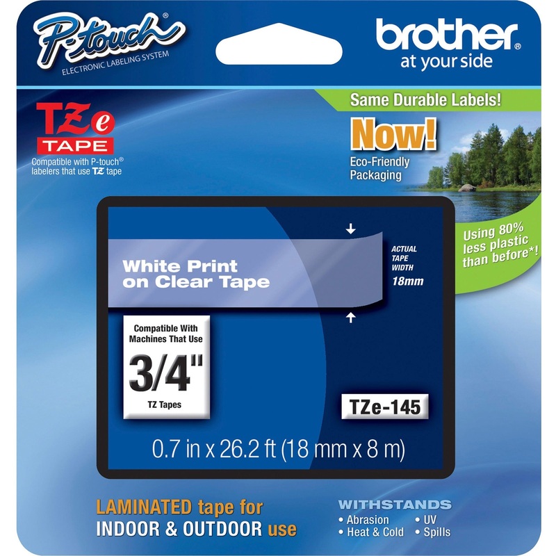 Brother P-Touch TZe Laminated Tape – BRTTZE145