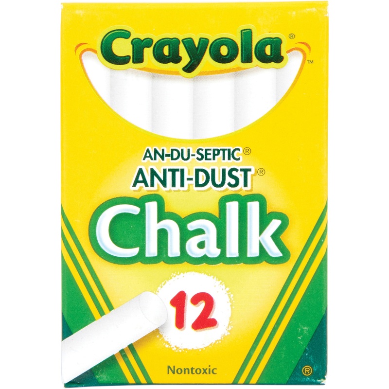 Crayola Anti-Dust Chalk – CYO501402