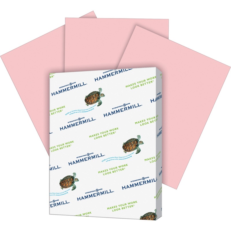 Hammermill Colors Recycled Copy Paper – Pink – HAM103382CT