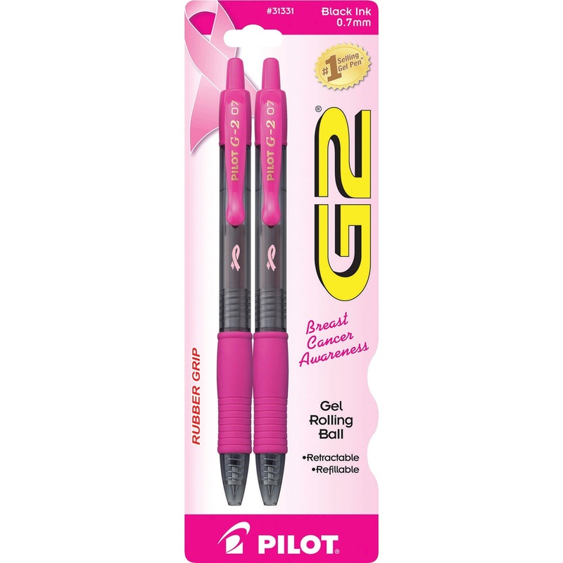 Pilot G2 Rubber Grip BCA Gel Rollingball Pens – PIL31331