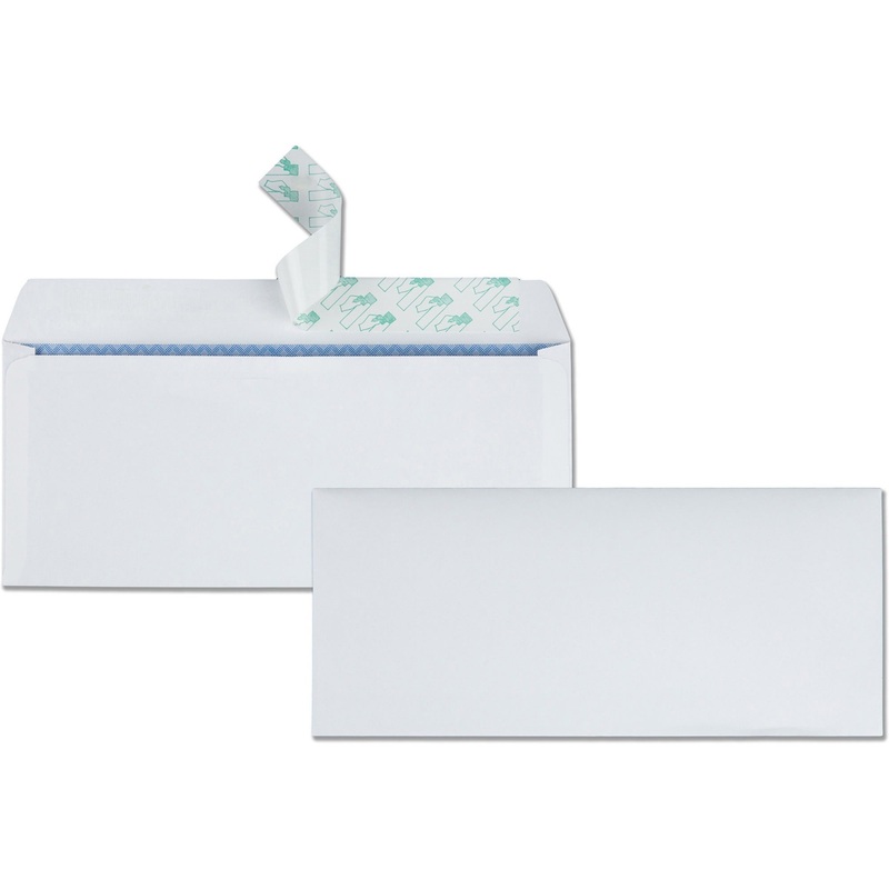 Quality Park Redi-Strip No. 10 Security Tinted Business Envelopes – QUA69112
