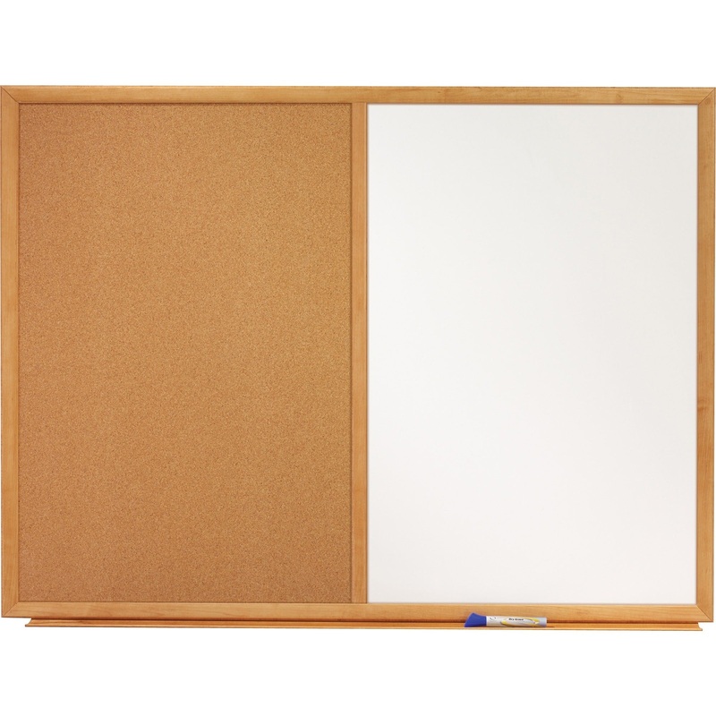 Quartet Standard Combination Whiteboard/Cork Bulletin Board – QRTS554