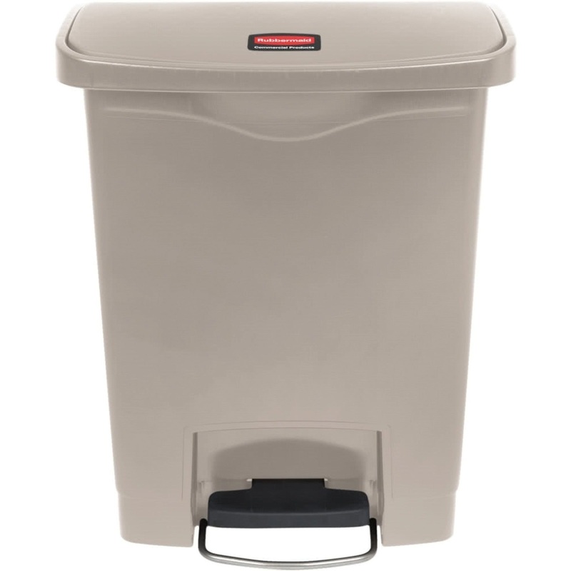 Rubbermaid Commercial 8G Slim Jim Front Step Container – RCP1883456