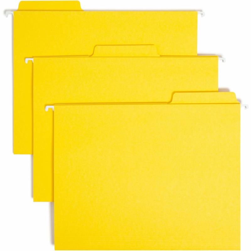 Smead FasTab 1/3 Tab Cut Letter Recycled Hanging Folder – SMD64097