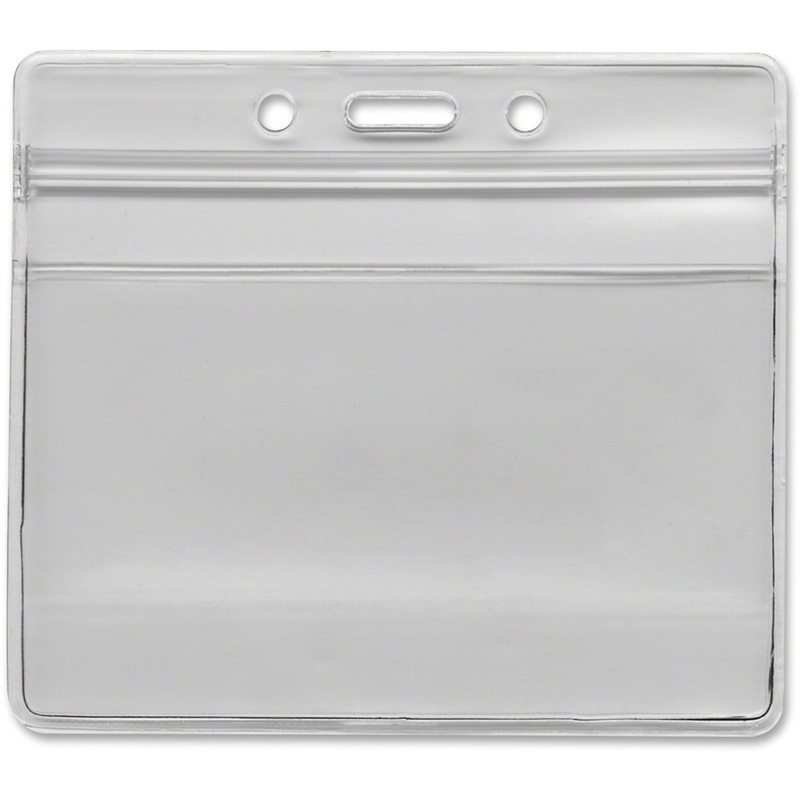 Advantus Horizontal Resealable Badge Holder – AVT75523