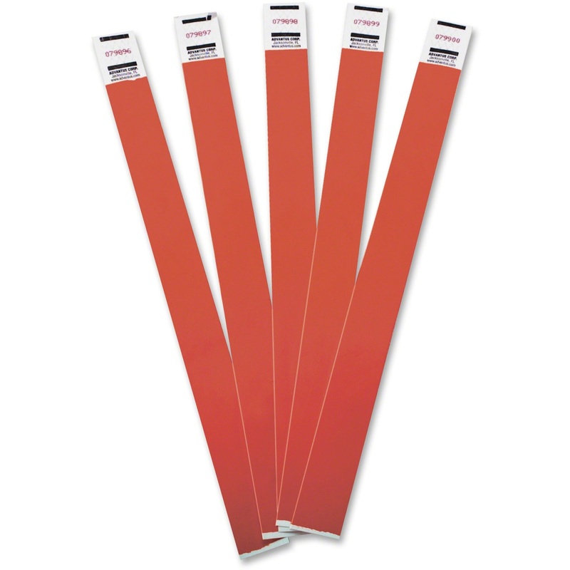 Advantus Tyvek Wristbands – AVT75441