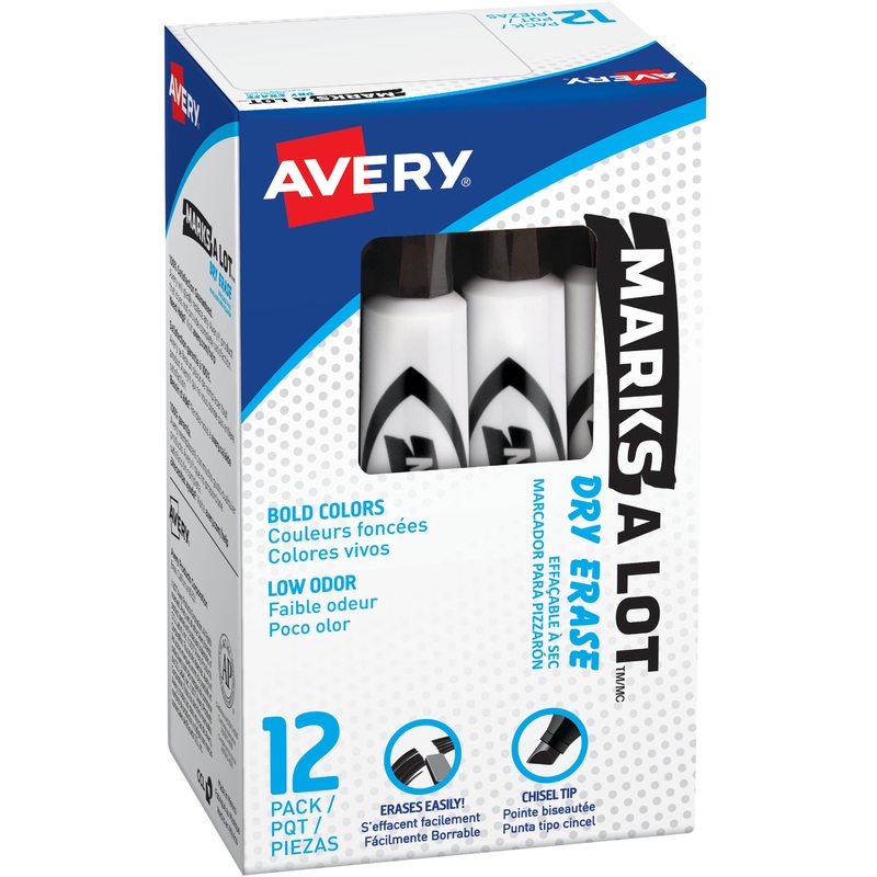 Avery Desk-Style Dry Erase Markers – AVE24408