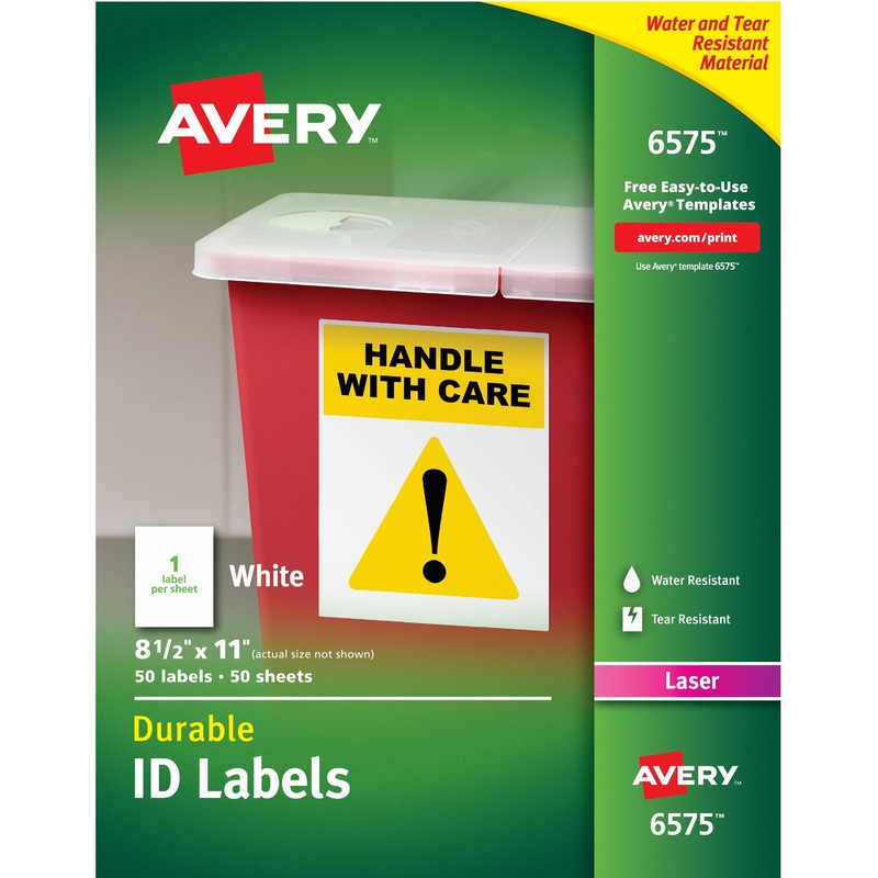 Avery TrueBlock ID Label – AVE6575